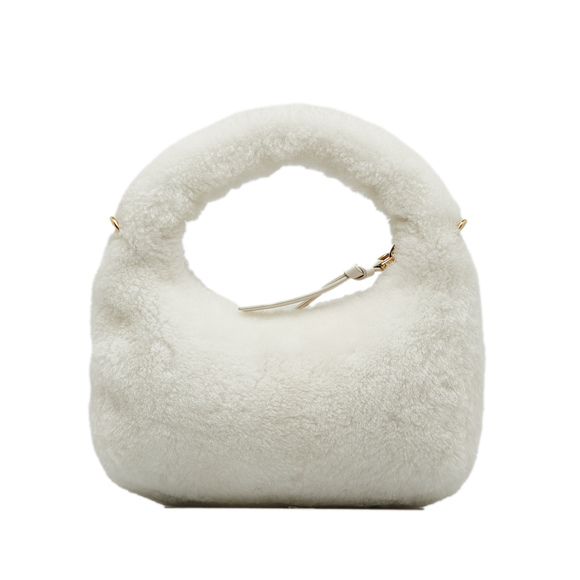 MIU MIU Mini Shearling Wander Satchel - Picture 3 of 11